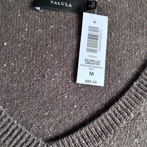 Aritizia Talula Azurelee V-Neck Sweater (NWT) - Picture 3 of 6
